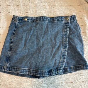 Wild Fable Blue Denim Mini Skirt
